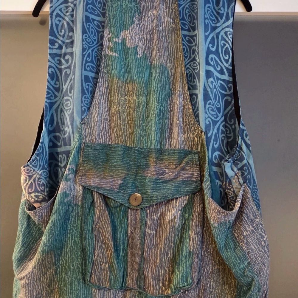 Celtic-Inspired Vintage Boho KUSNADI NY Vest! ππ - Picture 4 of 12
